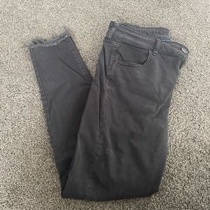 American Eagle Black Ripped Jeans